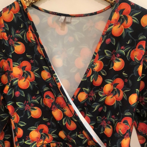 Orange Print Top by ASOS - Picture 2 of 4